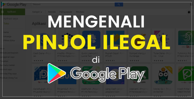 pinjol ilegal google play store featured image
