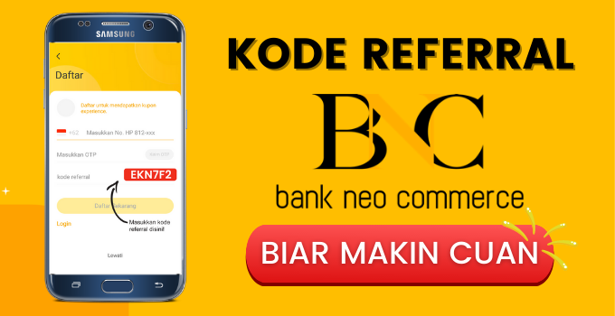 kode referral bank neo commerce featured image