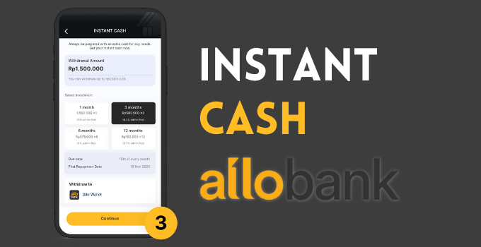 instant cash allo bank