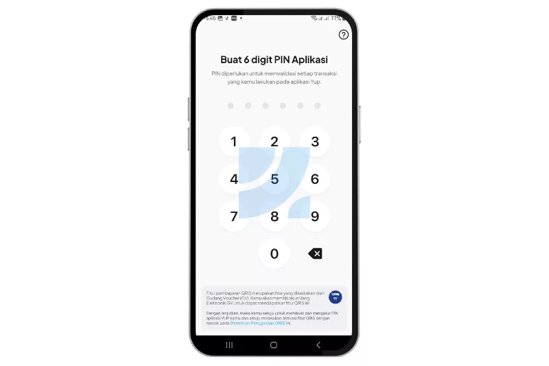 Buat PIN untuk transaksi di aplikasi Yup agar lebih aman
