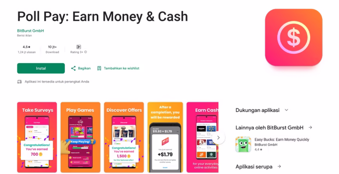 aplikasi-penghasil-uang-dollar-poll-pay aplikasi penghasil uang dollar poll pay