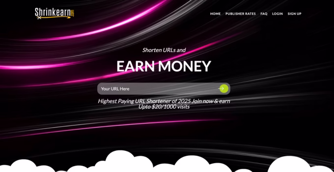 shortlink penghasil uang ShrinkEarn